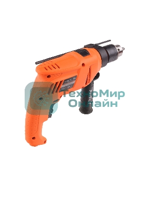 Дрель электрическая ударная PATRIOT FD 550H, 600Вт, 3000об/мин, 44800уд/мин, макс.диаметр сверления 13мм