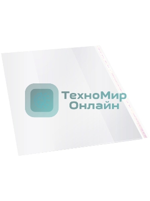 Обложка Silwerhof 382176 Монстрики для учебника, с липким слоем (набор 10 шт), полипропилен, 70 мкм, гладкая, прозрачная, 280х450 мм