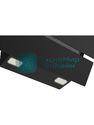 Вытяжка наклонная Beko BHCA69642BH черный, 60 см, 600 куб. м/ч, 69 дБ