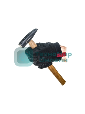 Молоток ВИХРЬ 200гр. Квадратный боек, деревянная ручка