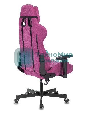 Кресло Бюрократ VIKING KNIGHT LT15 FABRIC малиновый, ткань, 120 кг, механизм качания