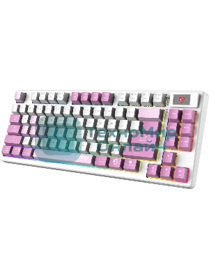 Клавиатура MSI Forge GK600 гибридная, Bluetooth, радиоканал, белый