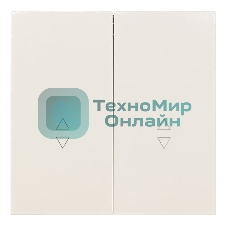 Выключатель проходной 2-кл. LEZARD СП ZIMA IP20 10А безвинт. зажим, слон. кость 704-9088-106QC