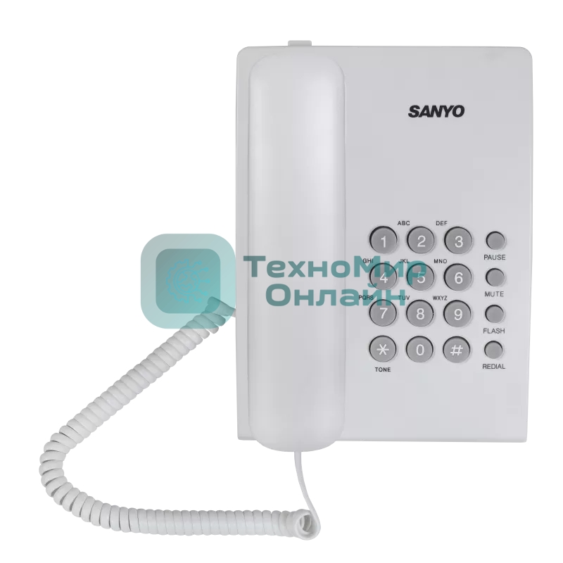 Телефон проводной SANYO RA-S204W белый