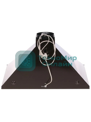 Вытяжка каминная Gefest ВВ 1 К17 коричневый/золотистый, 60 см, 180 куб. м/ч, 64 дБ