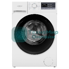 Стиральная машина Maunfeld MFWM148STWH02 белая, загрузка фронтальная 8кг, 1400 об/мин., класс: A+++