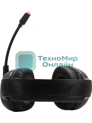 Наушники с микрофоном Oklick HS-L930G SNORTER черный/синий 2м мониторные USB оголовье (HS-L930G)