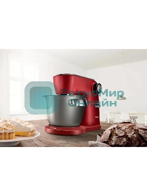 Кухонная машина Bosch MUM9A66R00 планетар.вращ. 1600Вт красный