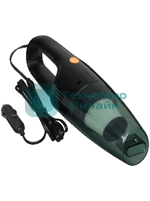 Пылесос автомобильный QUMO VaccoPM 6D черный/серый, 120 Вт, уборка сухая, пылесборник контейнер 0.35 л