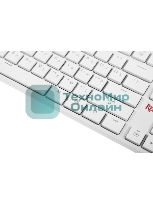 Клавиатура беспроводная Redragon Anubis беспроводная, USB, Bluetooth/Радиоканал, белый