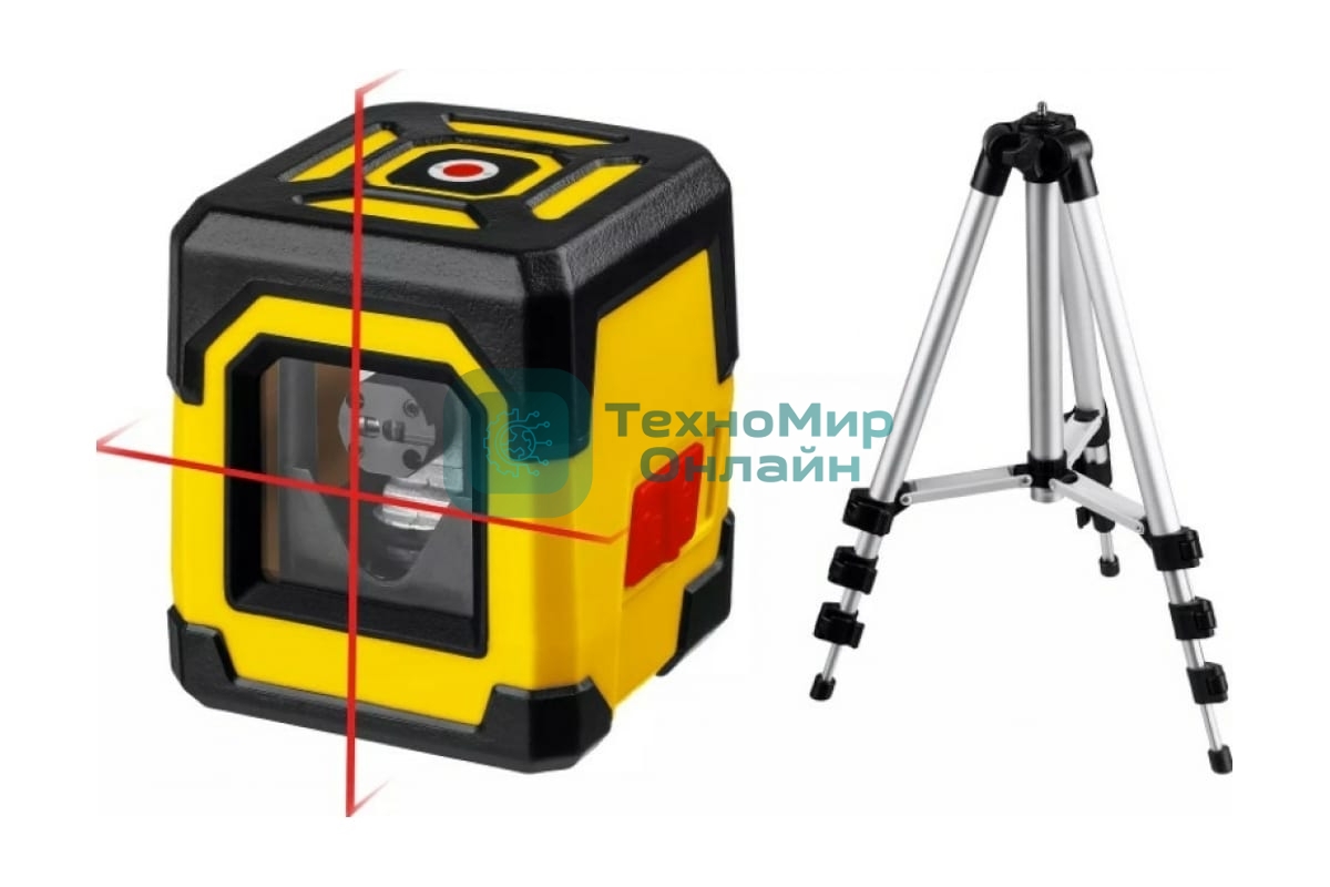 Нивелир STAYER SLM-1 лазерный, 10м, точн. +/-0,5 мм/м, штатив, сумка