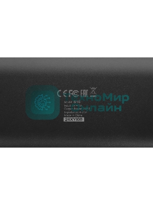 Колонки A4Tech Bloody S10 2.0 черный 10Вт BT беспроводные BT