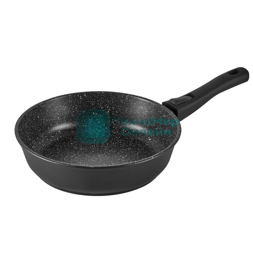 Сковорода Maunfeld HALDIS MF28HLD01RH из литого алюминия со съемной ручкой, 28 см