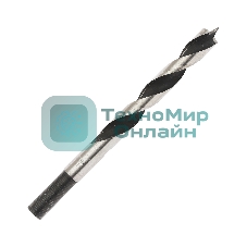 Сверло EDGE by PATRIOT по дереву спиральное 11 мм, W-образная заточка, 1 шт в блистере