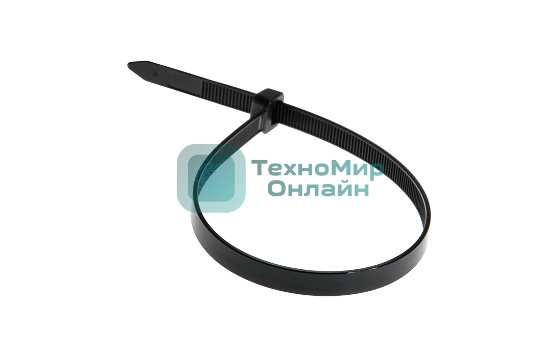 Хомут кабельный Rexant 7.6х450 нейл. черный (уп. 100 шт)