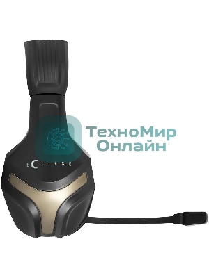 Наушники с микрофоном Oklick HS-L370G ECLIPSE черный 1.9м мониторы оголовье