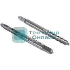 Метчик ручной Сибртех М4 х 0,7 мм, комплект из 2 шт.