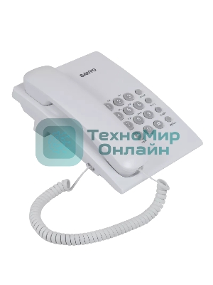 Телефон проводной SANYO RA-S204W белый