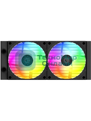 Система жидкостного охлаждения ID-Cooling FX240 INFINITY ARGb черный 120мм алюминий+медь 2000rpm 27.2db 4-pin 300W