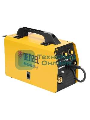 Аппарат инвертор. полуавтомат. cварки Denzel IMIG-200SP Pulse, 200 А, ПВ 60%, катушка 5 кг
