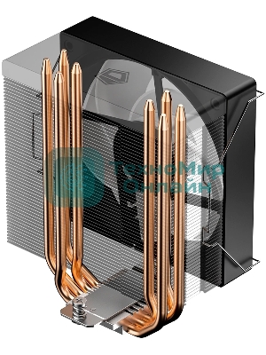 Кулер для процессора ID-COOLING SE-214-XT V2 ARGB LGA1851/1700/1200/115X/AM5/AM4 (16шт/кор, TDP 200W, PWM, 4 тепл.трубки прямого контакта, FAN 120мм, Addressable RGB LED) RET