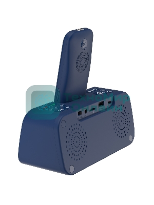 Мобильный телефон Maxvi RT-03 + док-станция, синий