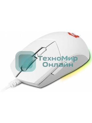 Мышь проводная MSI Clutch GM11 белый, 5000 dpi, USB, кнопки - 6