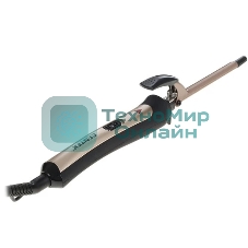 Щипцы для завивки волос Centek CT-2091 черный/золотистый, 9 мм, 200 °C, 1 режим