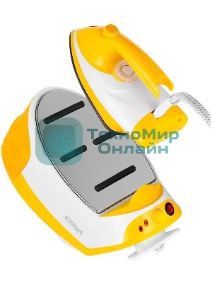 Парогенератор Kitfort КТ-9135-1 2000Вт желтый/белый