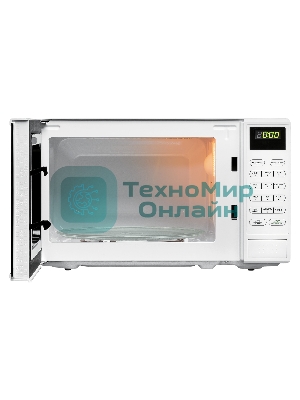 Микроволновая печь BBK 20MWG-735S/W белый, 20 л, 700 Вт, переключатели - сенсор