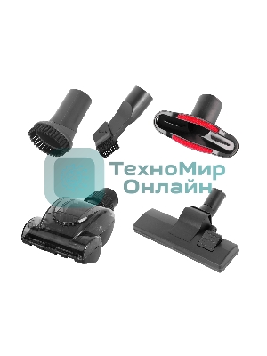 Пылесос Galaxy Line GL 6224 серый/голубой, 300/2400 Вт, уборка сухая, пылесборник контейнер 2 л