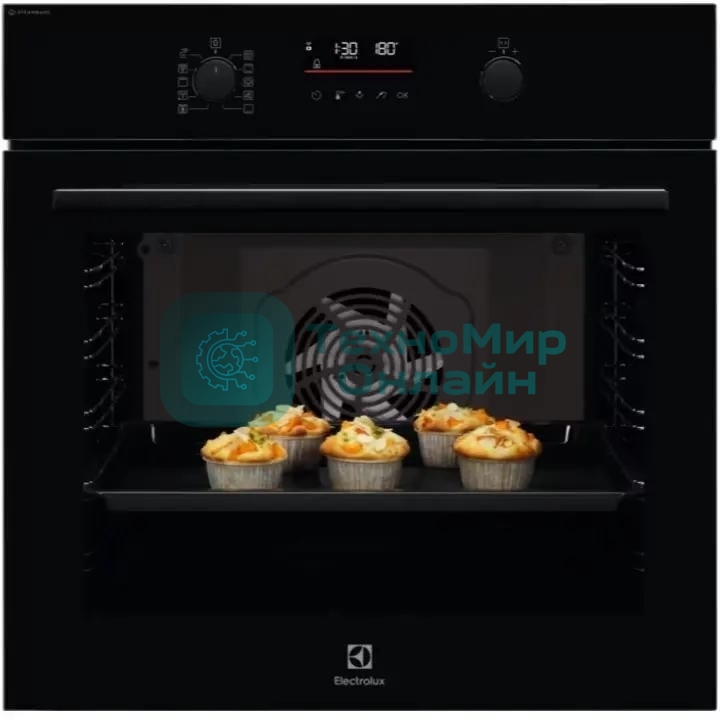 Духовой шкаф электрический Electrolux EOD6F77WZ черный