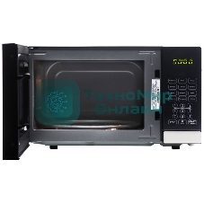 Микроволновая печь Horizont HSD202B черный, 20 л, 700 Вт, переключатели - сенсор