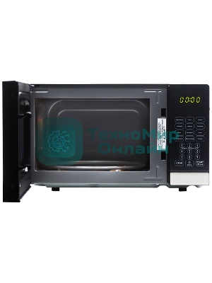 Микроволновая печь Horizont HSD202B черный, 20 л, 700 Вт, переключатели - сенсор
