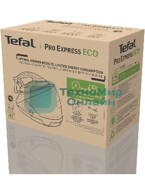 Парогенератор Tefal Pro Express Eco GV9E21E0, зеленый/белый