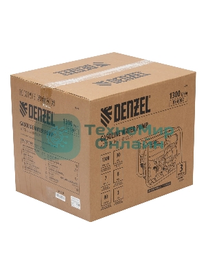 Мотопомпа бензиновая для грязной воды Denzel PX-80D7, 7 л.с., 3