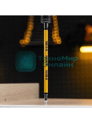 Набор бит Denzel PH2х150, сталь S2, круглый профиль, 5 шт.