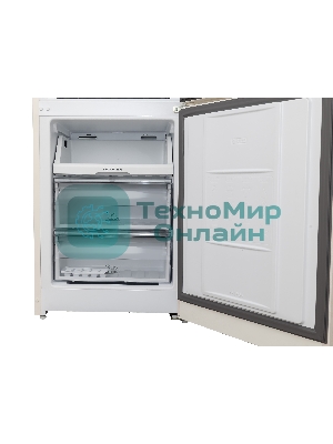 Холодильник Hotpoint HT 5200 C AB мраморный двухкамерный 240/83л морозилка снизу, No Frost