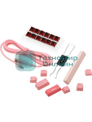 Клавиатура проводная A4Tech Bloody S87 Energy (S87 USB ENERGY PINK) USB розовый