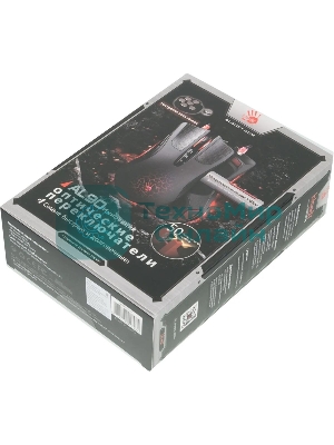 Мышь проводная A4Tech Bloody AL90 Blazing черный, 12000 dpi, USB, кнопки - 8