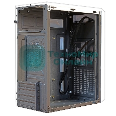 Компьютерный корпус MiniTower Ginzzu B185 White mATX,2xUSB 2.0, белый,w/o PSU, w/o fan (Ginzzu B185)