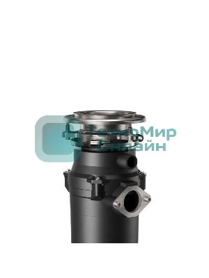 Измельчитель пищевых отходов Kuppersberg WSS 550 B, High-Tech, мощность 550 Вт, 3400-3800 об/мин, защита от перегрева, авто выключение, DC мотор, уровень шума 75 дБ, черный