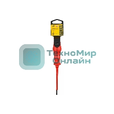 Отвертка диэлектрическая шлицевая SL4.0х100 K2 1000В ARMA2L 3 IEK A2L3-SC30-K2-SL-40-100