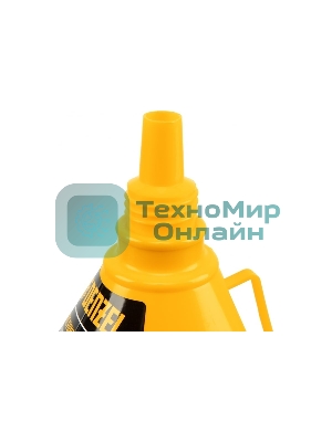 Воронка пластиковая Denzel 135 мм с металлическим ситом, гибким наконечником и непроливайкой