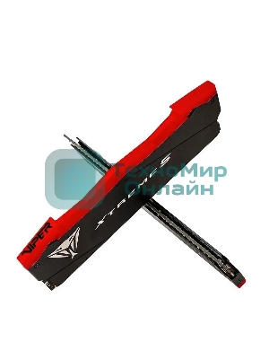 Оперативная память Patriot Viper Xtreme 5, DDR5, 32GB (2x16GB), 7600MHz, CL36, DIMM, с радиаторами, черный