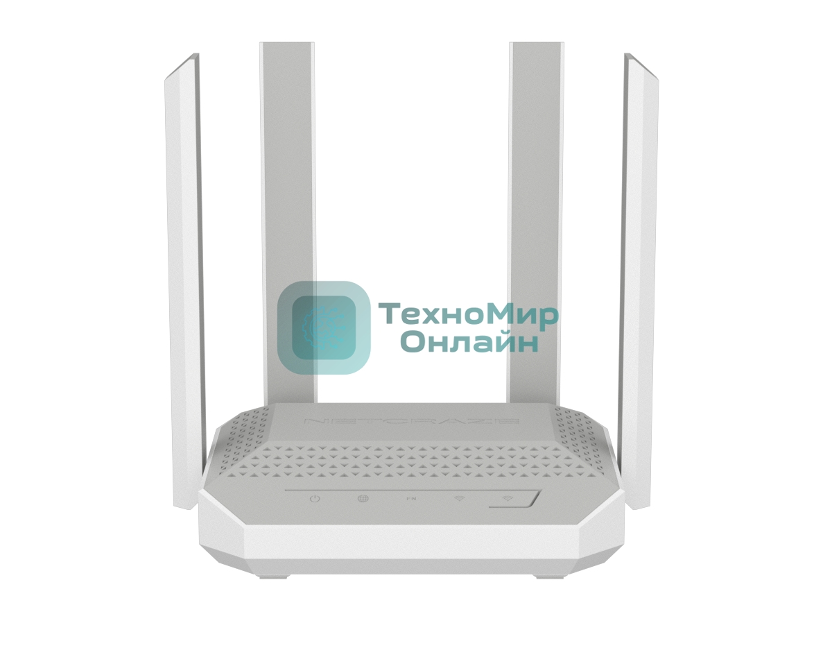 Гигабитный интернет-центр Netcraze Hopper DSL (NC-3611) с Mesh Wi-Fi 6 AX3000, 4-портовым Smart-коммутатором, портами DSL и USB 3.0