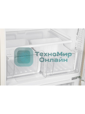 Холодильник Stinol STS 150 E бежевый двухкамерный 191/72л морозилка снизу