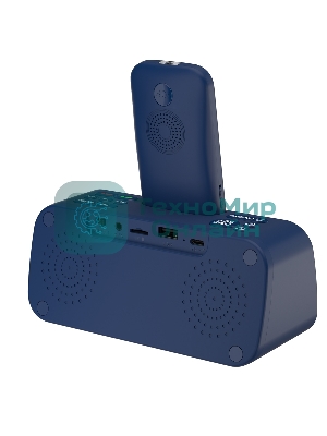 Мобильный телефон Maxvi RT-03 + док-станция, синий