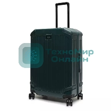 Чемодан Piquadro POP BV4427POP/VE 46x69x27см 67л. 4.43кг. поликарбонат/алюм. зеленый глянц.