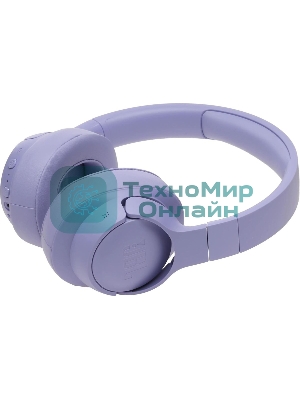 Беспроводные/проводные наушники JBL Tune 770NC фиолетовый, полноразмерные, Bluetooth + проводной, активное шумоподавление, до 70 ч